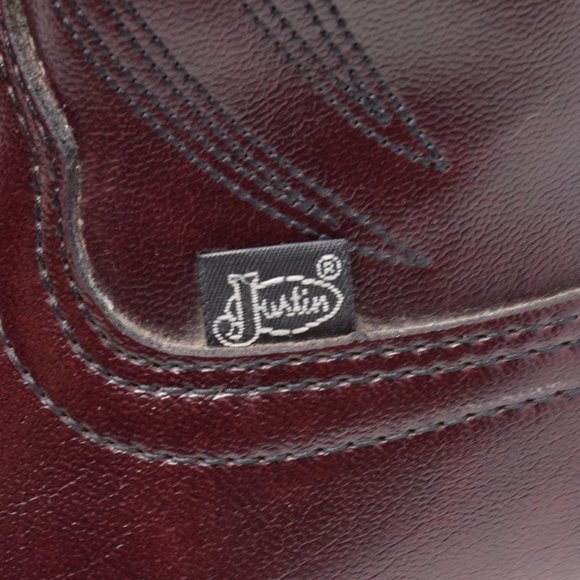 Justin Basics Boot Western Cowboy Men 7.5 EE JB1110 Rodeo Farmhouse Boho Unisex - Picture 12 of 13